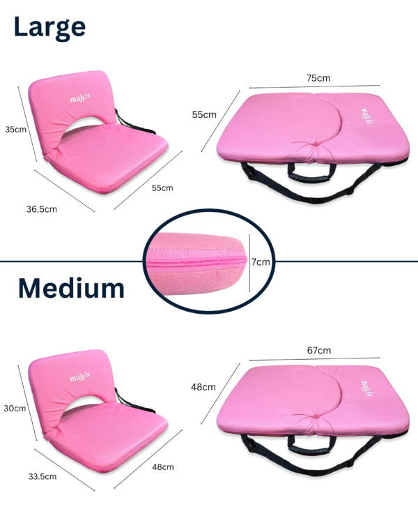 Pink Floor Chair - Image 4