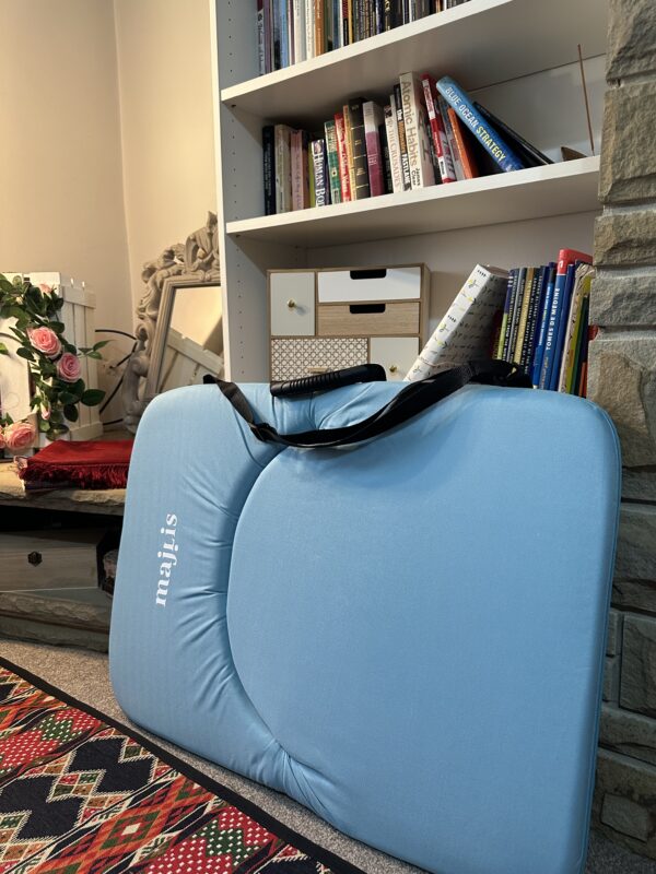 Baby Blue Floor Chair - Image 10