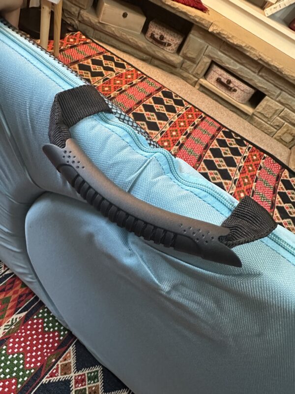 Baby Blue Floor Chair - Image 9