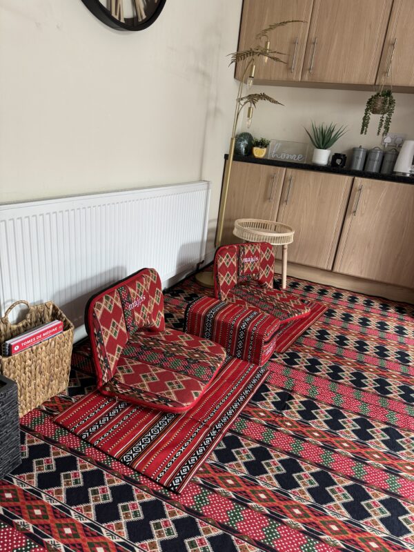Sadu Fabric Floor Chair - Image 12