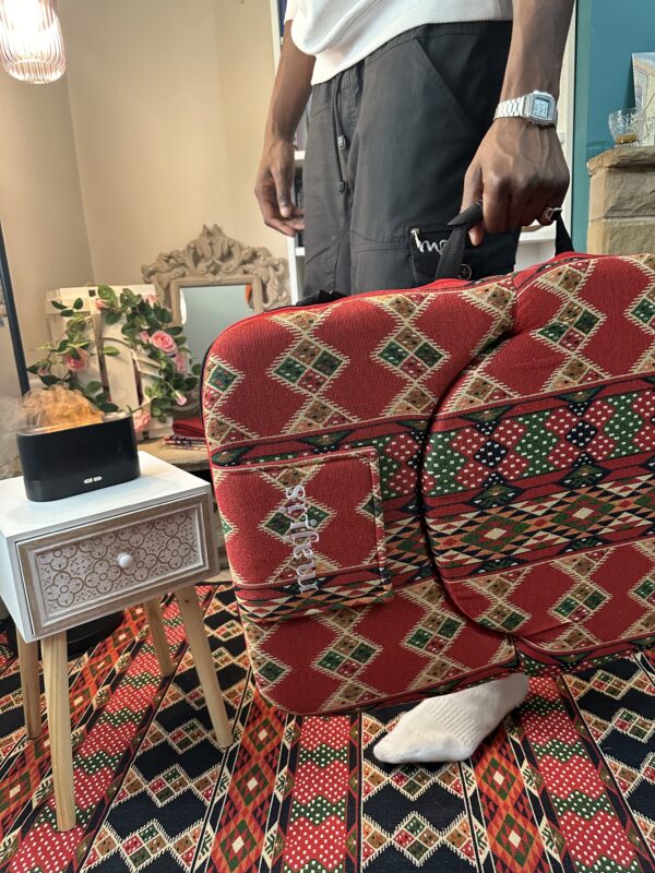 Sadu Fabric Floor Chair - Image 13
