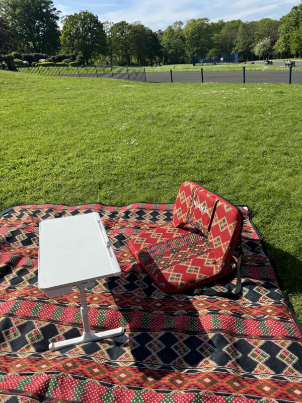 Sadu Fabric Floor Chair - Image 14