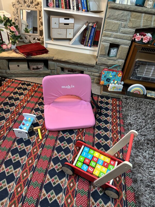 Pink Floor Chair - Image 15