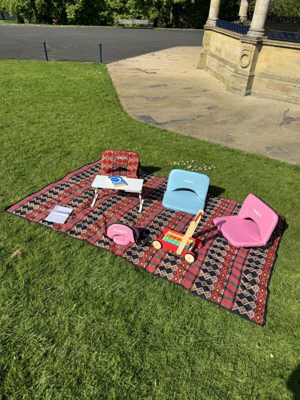 Pink Floor Chair - Image 8